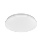 15w tricolour led oyster light – front view