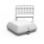 20w emergency bunker light – front view