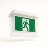 3W LED Weatherproof Exit All in One – Wall/ Ceiling Mount – Lithium Battery with Weatherproof Enclosure 3 Years Warranty